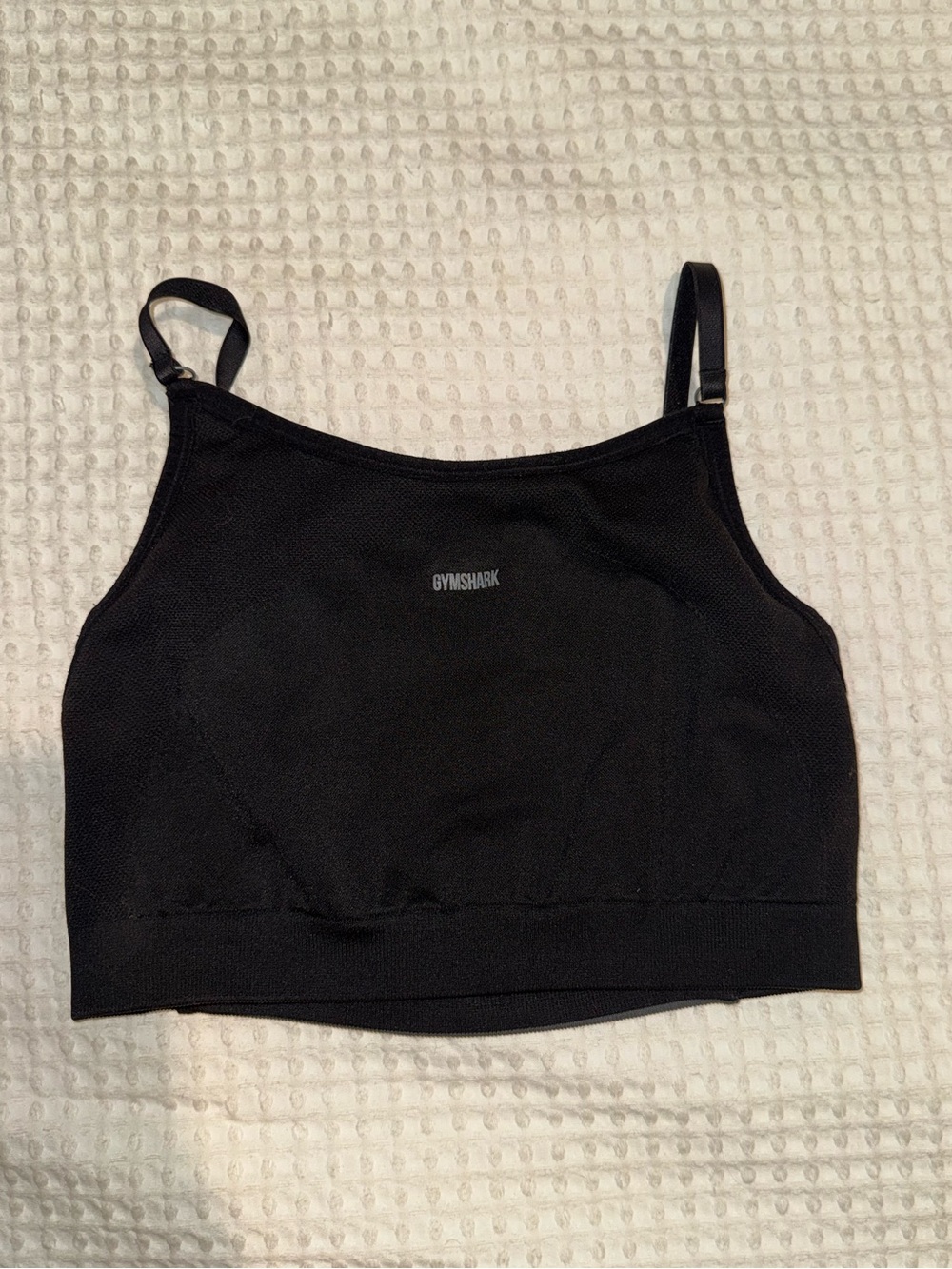 2/$20 - Gymshark Black Crop Sports Bra